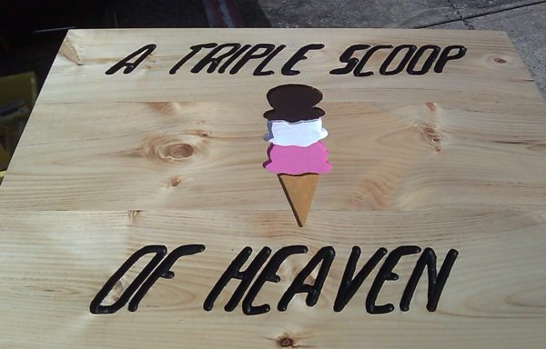 Ice Cream Shop Sign