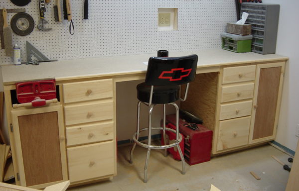 Woodshop cabinets 1